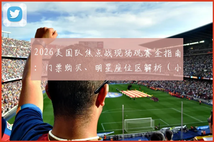 2026美国队焦点战现场观赛全指南：门票购买、明星座位区解析（小李子、皮蓬等同款）及场边体验实录